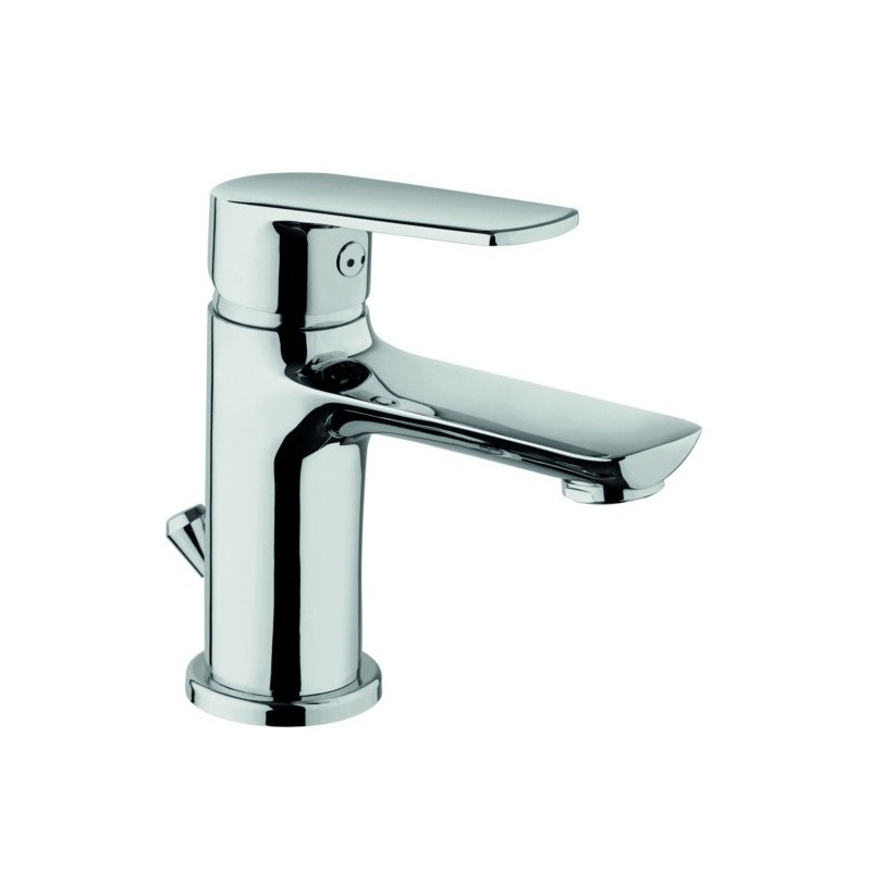 FUNKY miscelatore monocomando lavabo con scarico finitura cromo