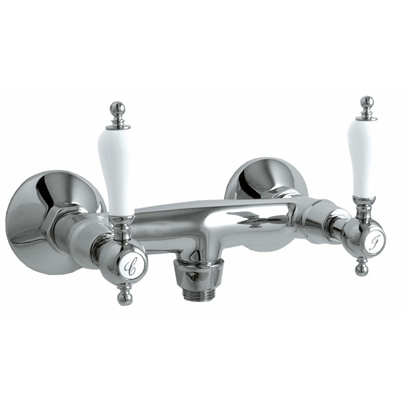 IRIS gruppo doccia esterno senza duplex finitura cromo