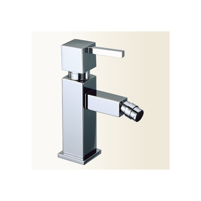 SOFT miscelatore monocomando bidet senza scarico finitura nickel spazzolato