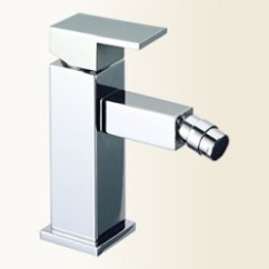 VICKY miscelatore monocomando bidet senza scarico finitura nickel spazzolato