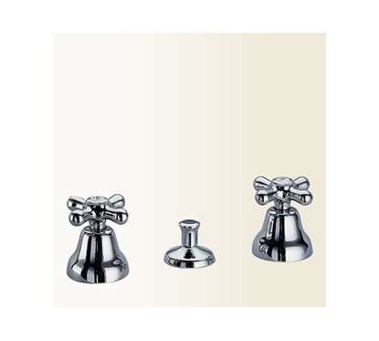 OASI batteria per bidet tre fori finitura cromo