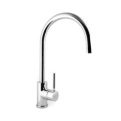 FORMA Monocomando lavello canna ponte girevole finitura dorato