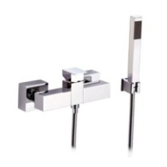 SKYLINE miscelatore doccia esterno con kit doccia finitura cromo