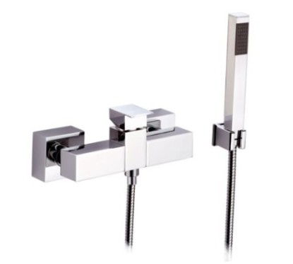 SKYLINE miscelatore doccia esterno con kit doccia finitura cromo