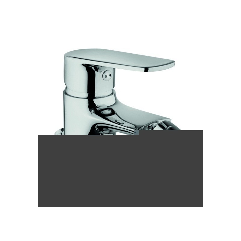 FUNKY miscelatore monocomando bidet con scarico finitura cromo