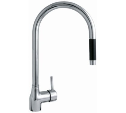 ARGO monocomando lavello doccia estraibile 1 getto finitura cromo