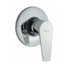 LINE monocomando doccia incasso doppia uscita finitura cromo