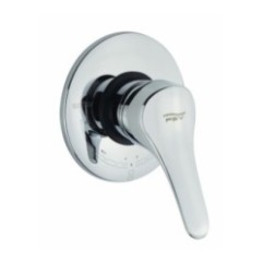 TREND monocomando doccia incasso doppia uscita finitura cromo