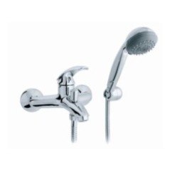 SMART monocomando vasca con duplex finitura cromo