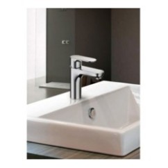 VICTOR miscelatore monocomando per lavabo finitura cromo