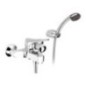 RIO Miscelatore vasca esterno con flessibile cm.150 e doccia duplex finitura cromo