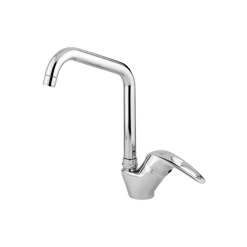 MIXERS miscelatore cucina finitura cromo spazzolato