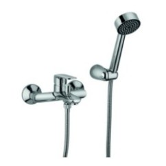 FUNKY gruppo vasca con doccia duplex finitura cromo