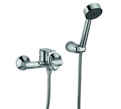 FUNKY gruppo vasca con doccia duplex finitura cromo