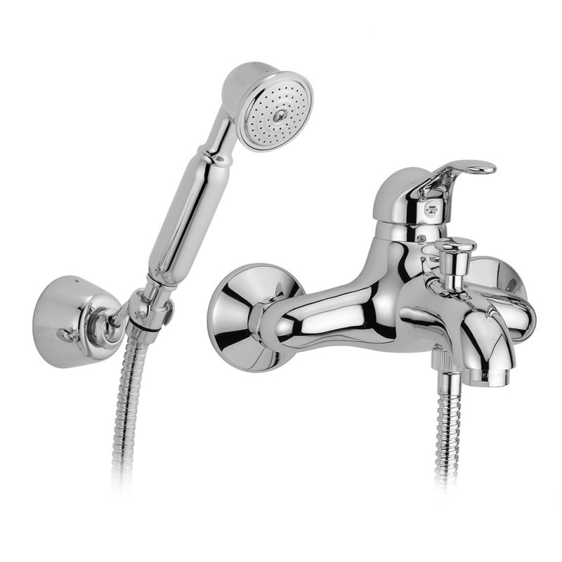 DUNA Monocomando vasca esterno con kit doccia finitura dark bronze