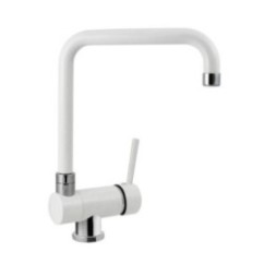 NOVOMIX miscelatore monocomando con canna abbattibile finitura ultrametal 41 alluminio