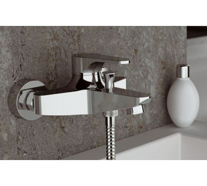 OMEGA miscelatore vasca esterno finitura cromo