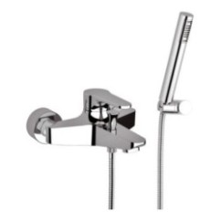 OMEGA miscelatore vasca esterno finitura cromo