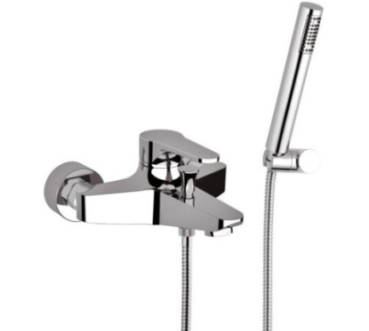 OMEGA miscelatore vasca esterno finitura cromo