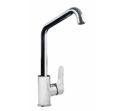 FLY monocomando lavello leva laterale canna "L" finitura cromo