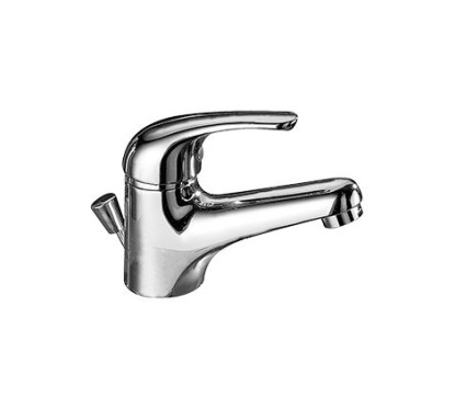 SAX Miscelatore per lavabo con scarico finitura cromo