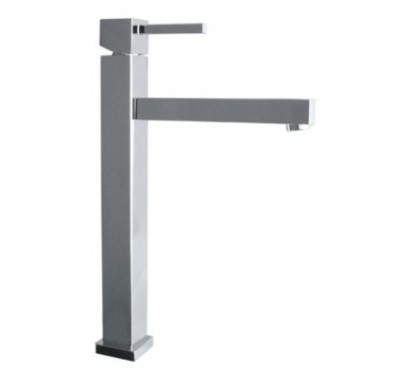 QUARZO monocomando lavabo prolungato senza scarico finitura cromo