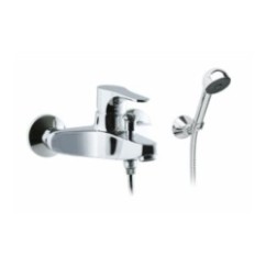 FLY monocomando vasca con duplex finitura cromo