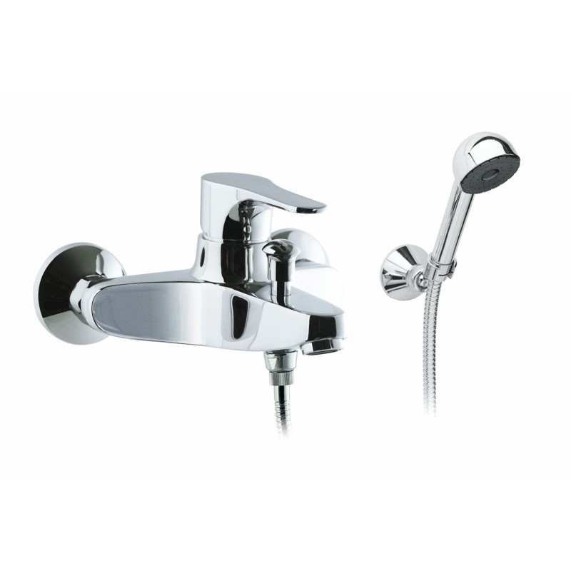 FLY monocomando vasca con duplex finitura cromo