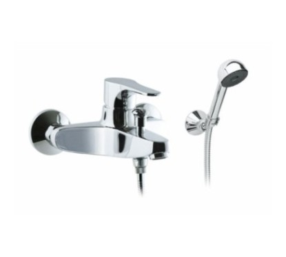 FLY monocomando vasca con duplex finitura cromo