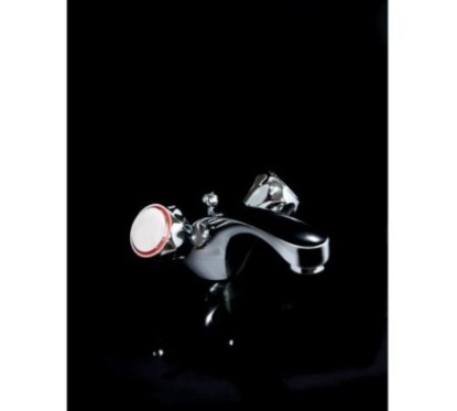 ECO2 monoblocco lavabo con scarico finitura cromo