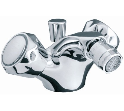 ECO2 monoblocco bidet con scarico finitura cromo