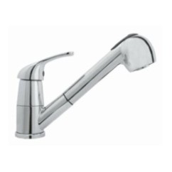 CIAO monocomando lavello doccia estraibile finitura cromo