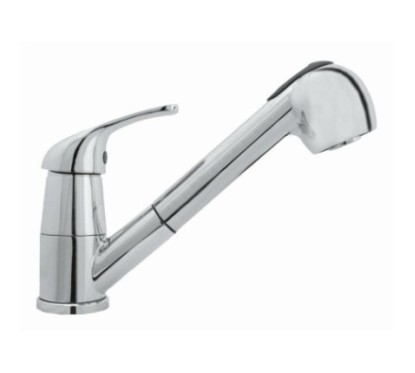 CIAO monocomando lavello doccia estraibile finitura cromo