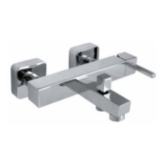 QUARZO monocomando vasca senza duplex finitura cromo