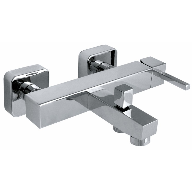 QUARZO monocomando vasca senza duplex finitura cromo