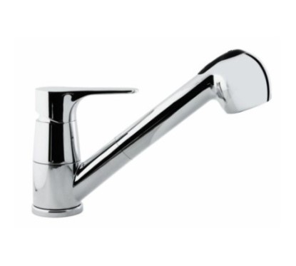 FLY monocomando lavello doccia estraibile finitura cromo