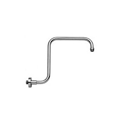 Braccio doccia arcato finitura bronzato