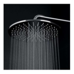 SIX ROUND Soffione in ottone diam.30 finitura cromo