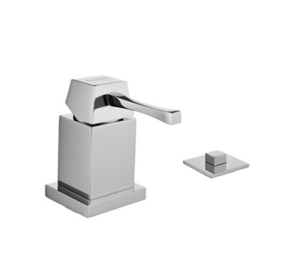 EOS Monocomando bordo vasca con deviatore finitura cromo