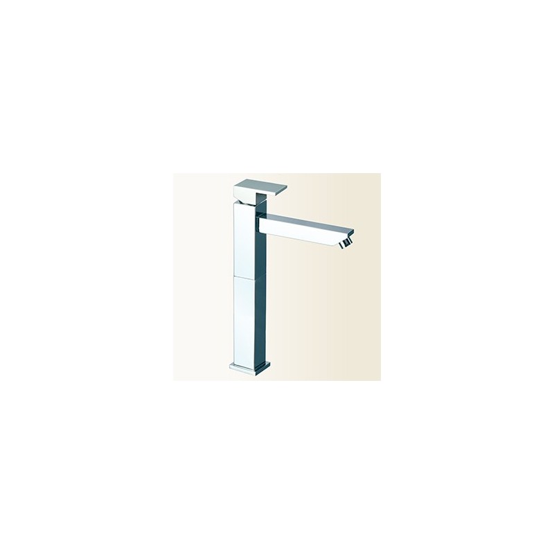 VICKY miscelatore monocomando lavabo alto e bocca lunga finitura cromo