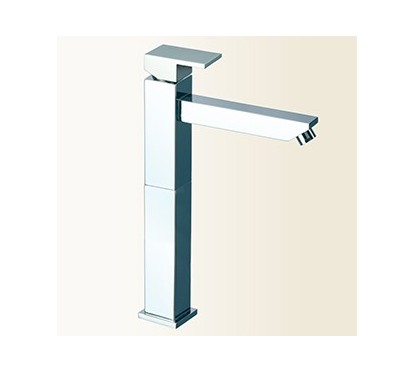 VICKY miscelatore monocomando lavabo alto e bocca lunga finitura cromo