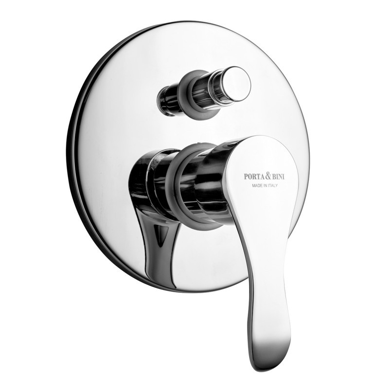 MASTER Monocomando doccia incasso con deviatore finitura cromo