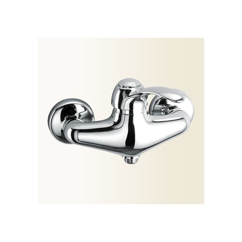 SYRIA miscelatore monocomando doccia esterno finitura cromo-oro