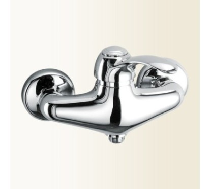 SYRIA miscelatore monocomando doccia esterno finitura cromo-oro