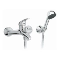 CIAO monocomando vasca con duplex finitura cromo