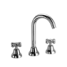 NOA batteria lavabo finitura cromo