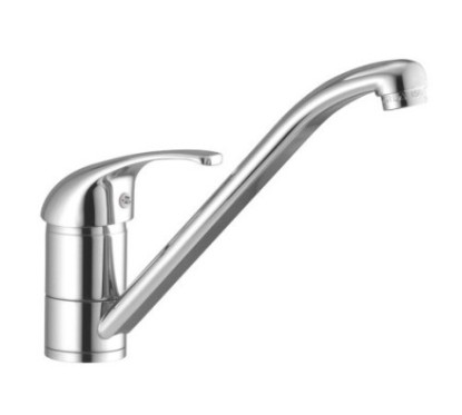 ITALY Monocomando lavello canna girevole finitura colorato bianco