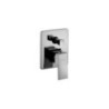 SLIM miscelatore monocomando doccia incasso con deviatore finitura matt brushed nickel