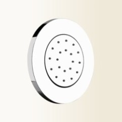 WELLNESS Soffioncino tondo ad incasso cromo