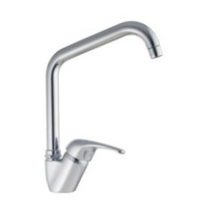 KITCHEN PROGRAM Monocomado lavello canna sagomata finitura granito avena